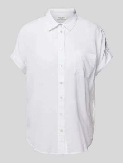 Christian Berg Woman Bluzka koszulowa z kieszenią na piersi Biały 2