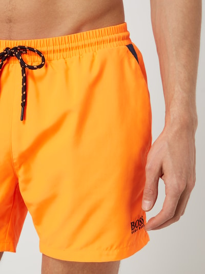 BOSS Badeshorts mit Logo-Stickerei Orange 2