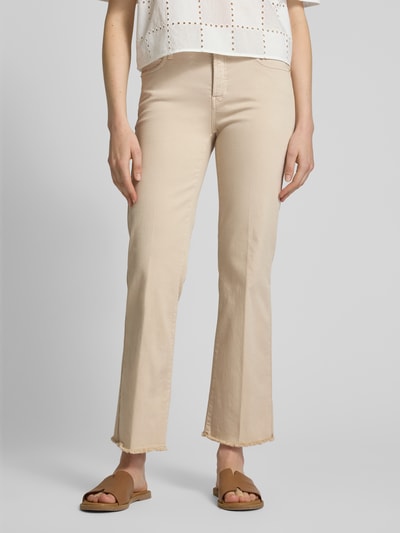 Cambio Regular fit jeans met verkort model, model 'FRANCESCA' Beige - 4