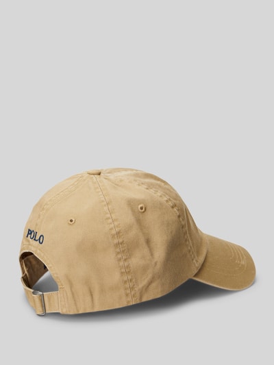 Polo Ralph Lauren Czapka z daszkiem z czystej bawełny Jasnobrązowy 3