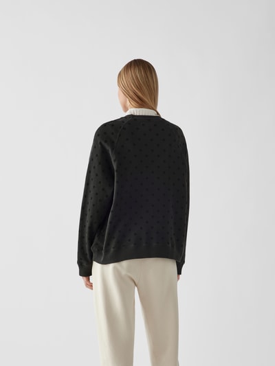 The Great Sweatshirt mit Polka Dots Schwarz 5