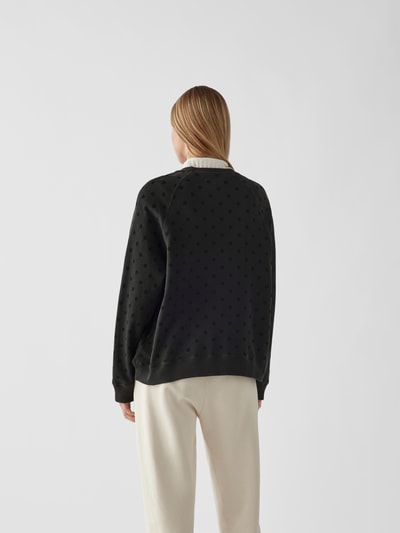 The Great Sweatshirt mit Polka Dots Black 5