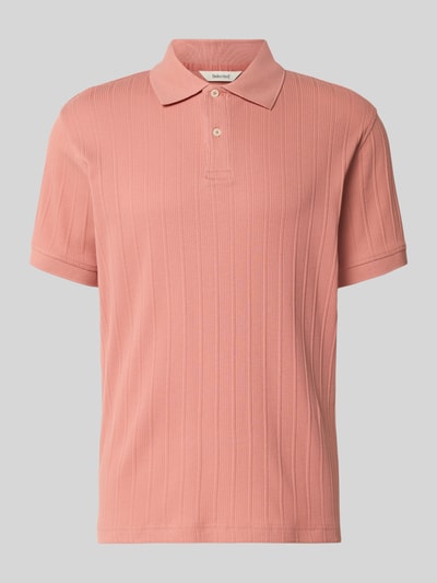 Selected Homme Regular Fit Poloshirt reiner Baumwolle Modell 'COLE' Lachs 2