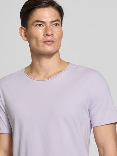 Armedangels Regular Fit T-Shirt aus reiner Baumwolle Lavender 3