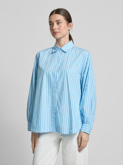 Smith and Soul Relaxed fit overhemdblouse met knoopsluiting Groen - 4