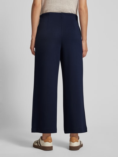 Tom Tailor Wide fit culotte met deelnaden Donkerblauw - 5