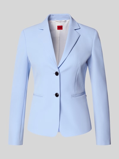 HUGO Regular Fit Kurzblazer Hellblau 2