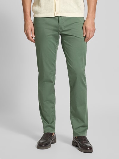 Brax Spodnie materiałowe z 5 kieszeniami model ‘CADIZ’ Trzcinowy 4