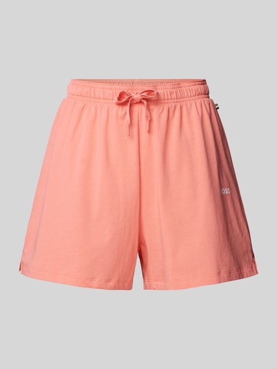 BOSS Pyjama-Shorts mit elastischem Bund Lachs 1