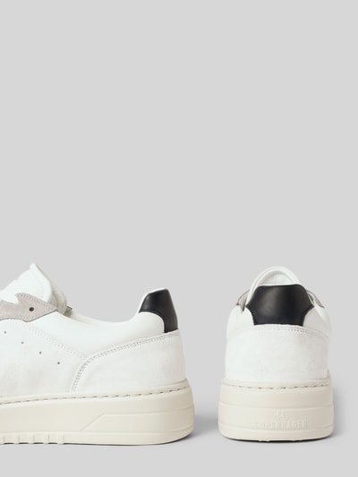 Copenhagen Sneakers van leer met vetersluiting, model 'CPH1M' Wit - 2