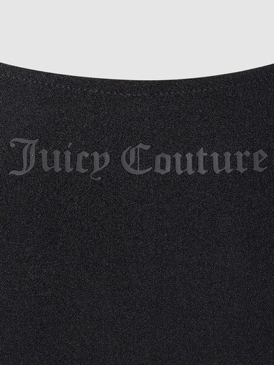 Juicy Couture Sport Bustier mit Reißverschluss Modell 'Nicole' Black 2