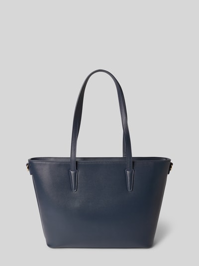 VALENTINO BAGS Shopper met labeldetail Marineblauw - 3