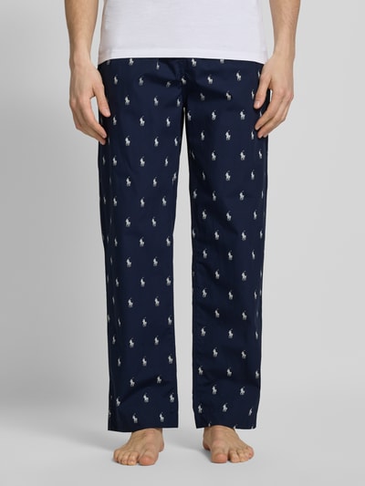 Polo Ralph Lauren Underwear Pyjama-Hose mit elastischem Bund Marine 4