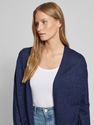 Christian Berg Woman Cardigan met zakken Donkerblauw - 3