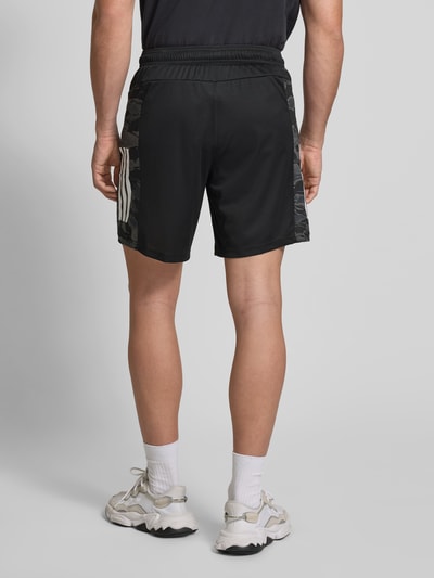 adidas Training Korte trainingsbroek met elastische band, model 'CAMO' Zwart - 5