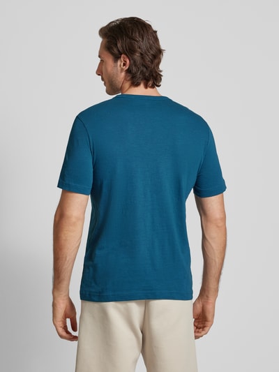Tom Tailor Regular Style T-Shirt mit Label-Print Gruen 5