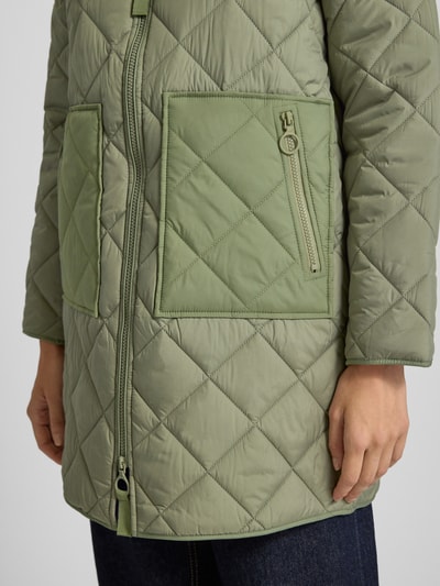 Christian Berg Woman Selection Relaxed Fit Steppmantel mit Stehkragen Lind 3