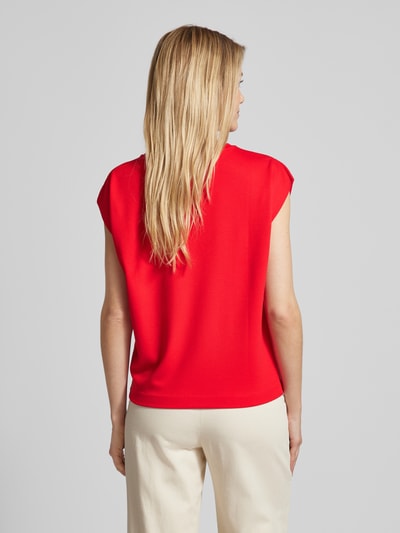 Someday T-shirt z okrągłym dekoltem model ‘Ujanet’ Czerwony 5