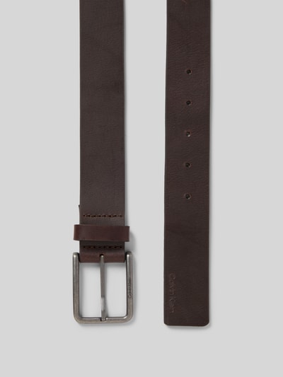 CK Calvin Klein Riem met labeldetail Donkerbruin - 3