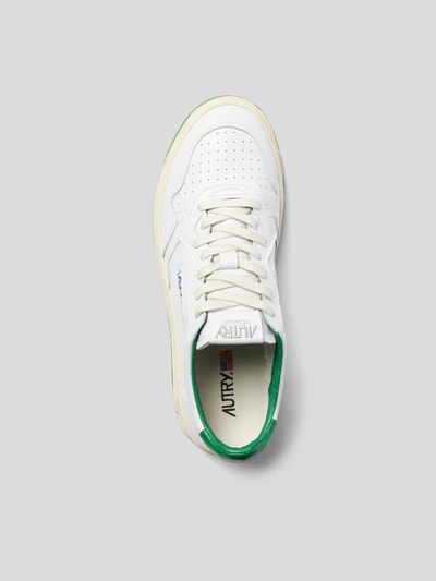 Autry Sneaker mit Kontrastbesatz Weiß 6