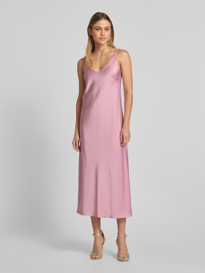 V by Vera Mont Cocktailjurk met V-hals Roze - 4