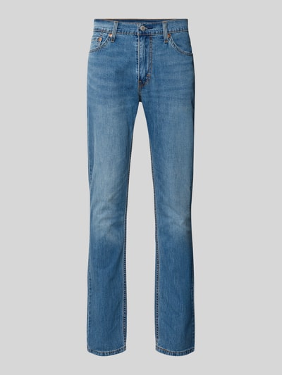 Levi's® Slim Fit Jeans aus Baumwoll-Mix Modell '511®' Hellblau 2