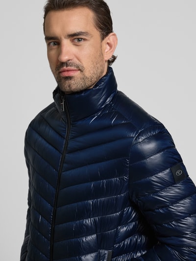 Tom Tailor Regular Fit Steppjacke mit Mesh-Details Dunkelblau 3