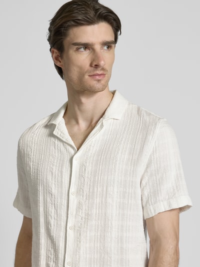 s.Oliver RED LABEL Oversize Freizeithemd aus reiner Baumwolle Weiss 3