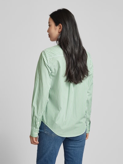 Gant Overhemdblouse met labelstitching Groen - 5