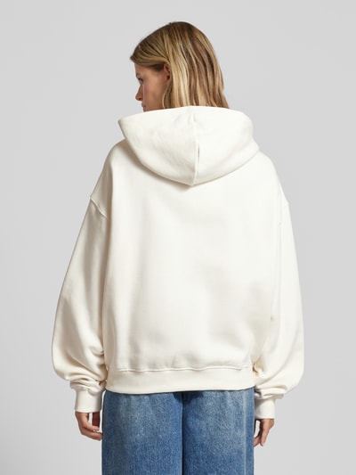 Low Lights Studios Oversized Sweatjacke mit Kapuze Modell 'LUCKY' Ecru 5