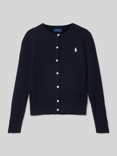 Polo Ralph Lauren Teens Cardigan mit Logo-Stitching Marine 1