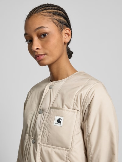 Carhartt Work In Progress Jacke mit Label-Patch Modell 'Kyla' Sand 3