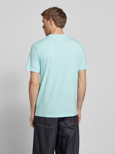 Blend T-Shirt mit Stitching-Detail Modell 'JEPPE' Hellblau 5
