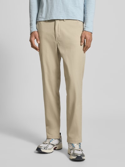 JACK & JONES Straight fit Chino met achterzakken Model 'Stollie' Zand - 4