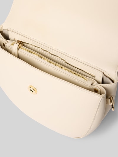 VALENTINO BAGS Handtasche mit Label-Detail und Schulterriemen Ecru 4