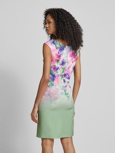 Vera Mont Mini-jurk met all-over motief Groen - 5