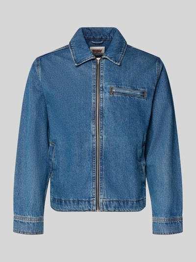 Levi's® Regular Fit Jeansjacke aus reiner Baumwolle Modell 'CRISTOBAL' Jeansblau 2