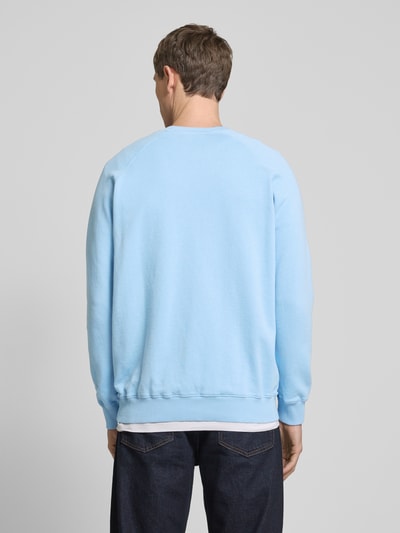 Forét Sweatshirt mit Label-Applikation Modell 'SPRUCE' Bleu 5