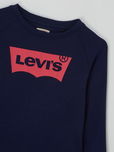 Levi’s® Kids Bluza z logo Granatowy 2