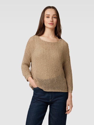 Betty Barclay Strickpullover mit Strukturmuster Beige 4