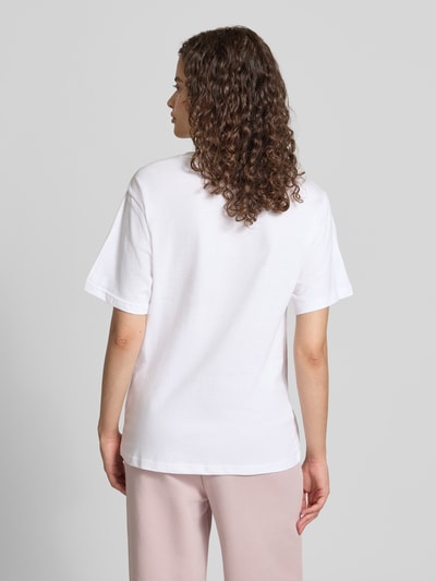 PUMA Relaxed Fit T-Shirt aus reiner Baumwolle Weiss 5