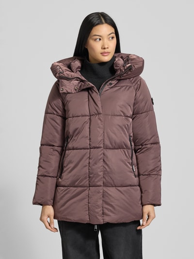 khujo Steppjacke mit Reißverschlusstaschen Modell 'SUDA' Altrosa 4