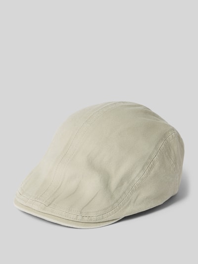 Produktfoto, Schiebermütze in Denim-Optik von Müller Headwear aus puur katoen mit afgeronde pasvorm, denimlook en deels elastische band