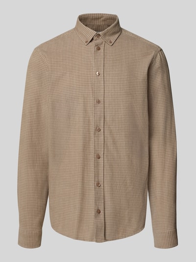 Casual Friday Regular fit vrijetijdsoverhemd met button-downkraag, model 'PONTUS' Beige - 2
