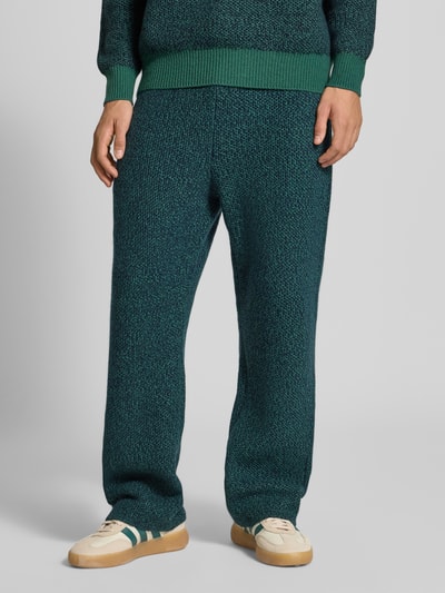 BLKVIS Sweatbroek met elastische band Donkergroen - 4