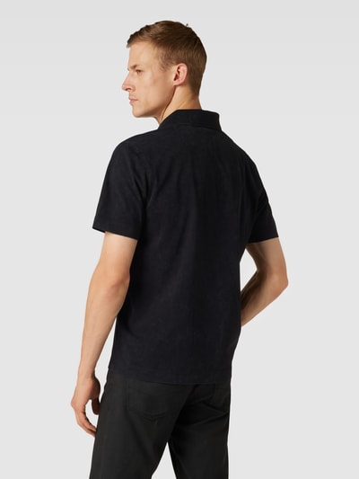 BOSS Orange Poloshirt mit Label-Patch Modell 'Peozone' Black 5