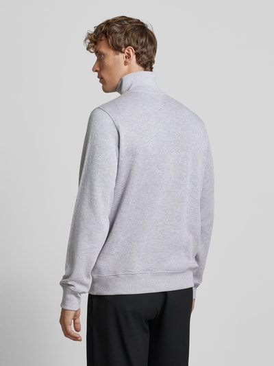 Lacoste Gebreide pullover met opstaande kraag Zilver gemêleerd - 5