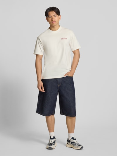 Dickies T-Shirt mit Label-Print Modell 'FAIRLAWN' Offwhite 1