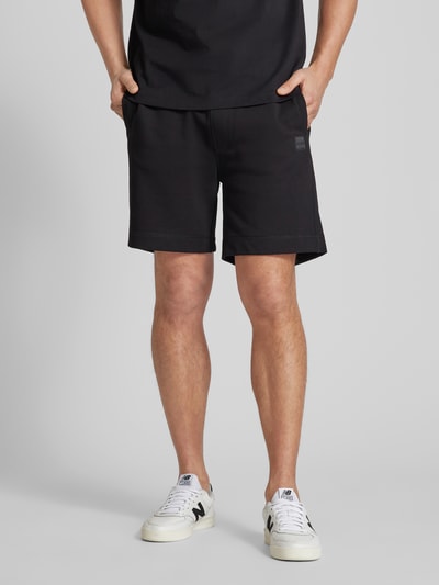 BOSS Orange Shorts mit Label-Patch Modell 'Sewalk' Black 4