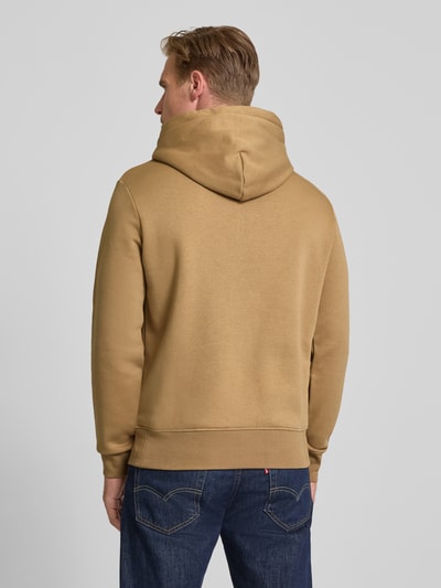Polo Ralph Lauren Hoodie met labelprint en capuchon Kaki - 5